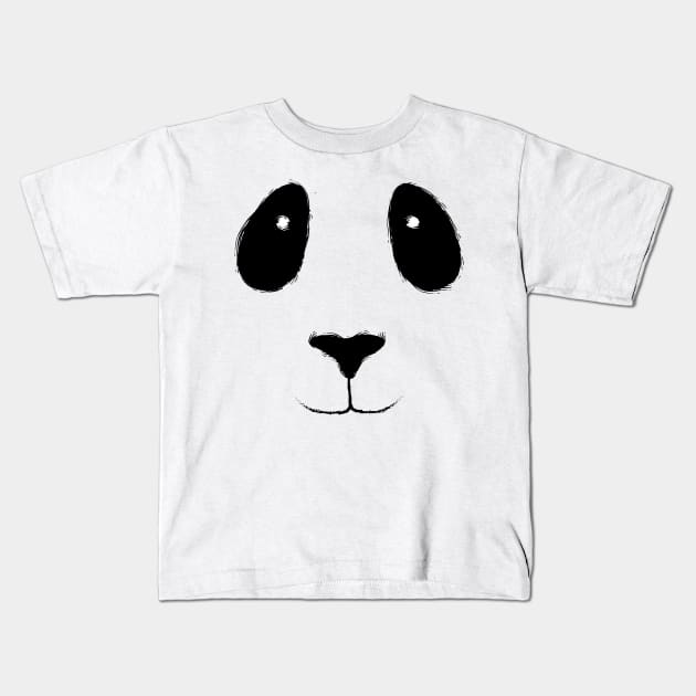 happy panda Kids T-Shirt by inphocus